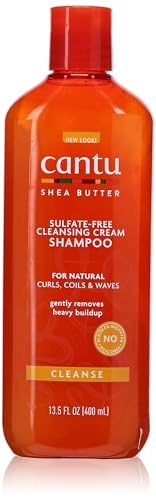 Cantu Shampoo Solfato-Free per Capelli Naturali 400ml (3 Pezzi)