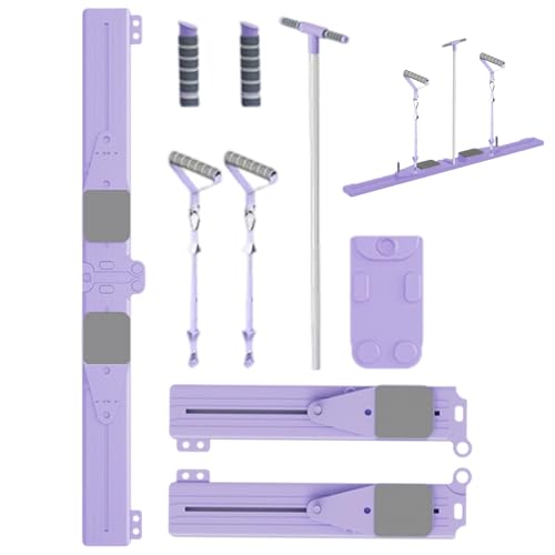 Reformer Pilates machine abdominale multifonction pliable pour exercice de musculation à la maison