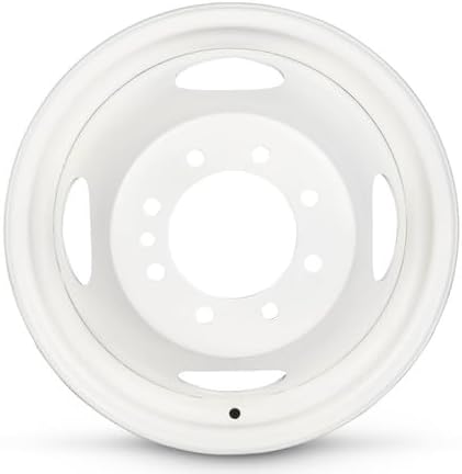 New 16x6 inch OEM Direct Replacement Steel Wheel for 1985-1997 Ford F350 Dually 8-165.1mm White 16 in Rim 8C2Z1015G,