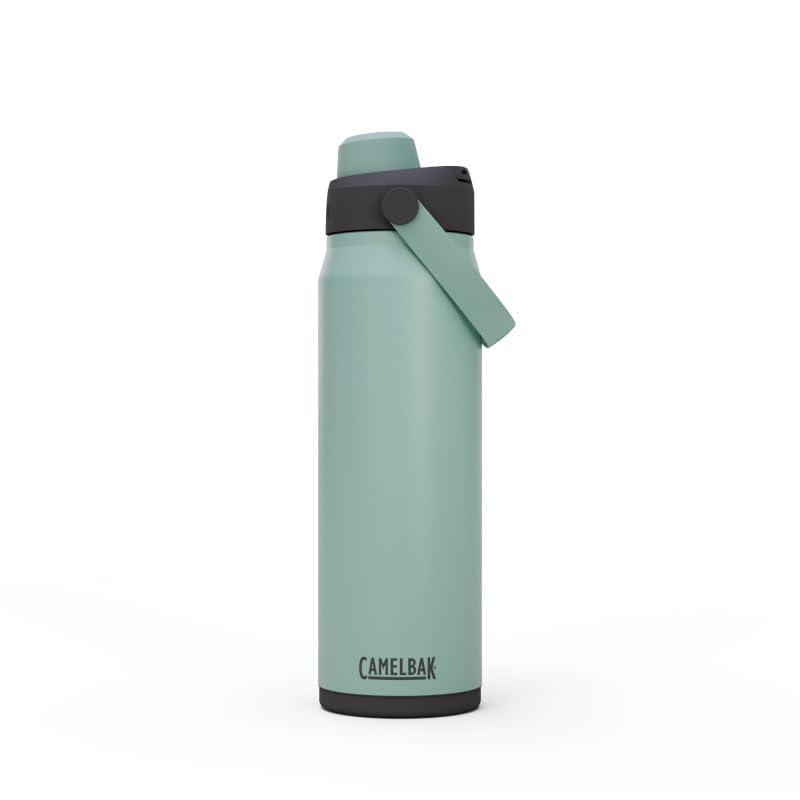 CAMELBAK Thrive Chug Vacuum Insulated Stainless Steel Water Bottle, 25oz, Silver Mist, Leak Proof, Dishwasher Safe