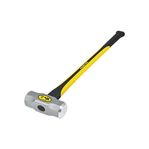 Collins Sledge Hammer Double Face, Drop Forged, Heat Treated 10 Lb. Fiberglass 34 " #TOP10