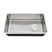 ZUHNE Stainless Steel Single Bowl Kitchen Sink with Offset Drain (32 Inch Undermount)