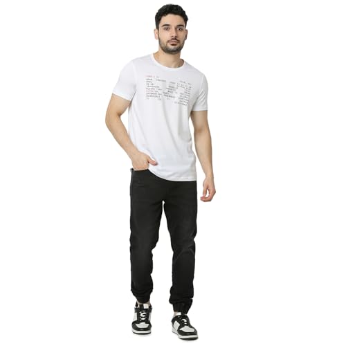 Image of Spykar Men's Rover Regular Fit Mid Rise Casual Jeans