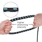 Sovvid Professional Guitar Cable 6M/20FT, Braided Guitar Lead Instrument Cables 6.35mm 1/4 Inch Jack Cord for Electric Guitar Bass, Amp, Speaker, Keyboard, Mandolin, Pro Audio (Black Blue) - Image 5