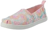 Alpargata clásica vegana TOMS Niñas Alpargata Print Mocasines Planos, Rosa Desteñido, 31 EU