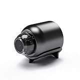【Die 4K HD Nachtsicht Mini Kamera mit 160° Weitwinkel】 - Die nachtsichtkamera bietet eine gute Leistung bei der Aufnahme mit HD 4K Videoauflösung. Durch den Sie jeden Aspekt der Szene mit harmonischen Farben originalgetreu wiedergeben können.