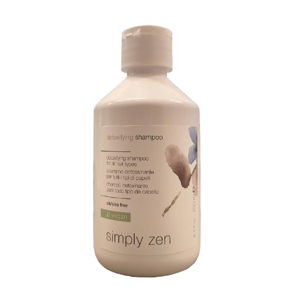 Simply Zen Detoxifying Shampoo Vegan 250ml, white