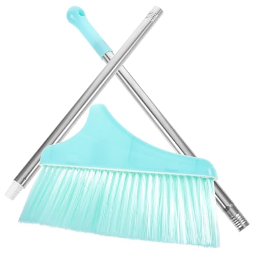 ledmomo 不??長柄ほうき 屋内外兼用 家用オフィス掃除用品 フレキシブル素材 軽量コンパクト設計 床掃除 バスルーム 車内対応