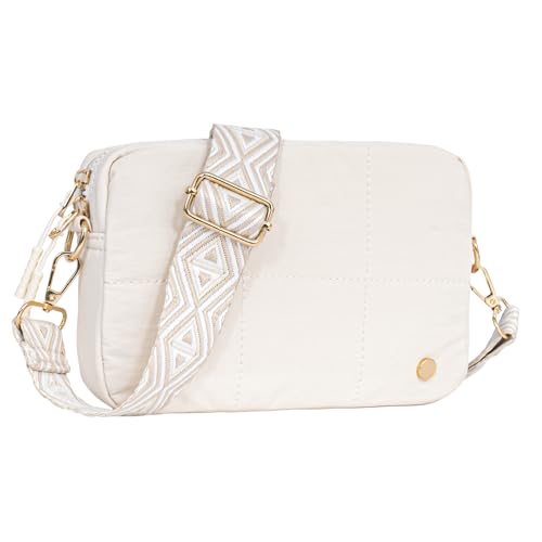 Sac bandoulière femme matelassé idéal pour le voyage et le shopping actif
