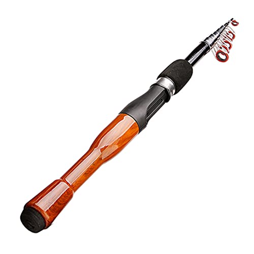 Canne à leurre spinning ultra-légère 1.6M en carbone mini télescopique