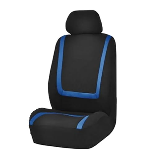 Housse de coussin de siège auto en tissu premium bleu pour Nissan NP300 Leaf