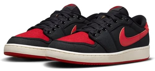 Image of Men's Nike AJKO 1 Low Black /Varsity Red-Sail (DX4981 006)