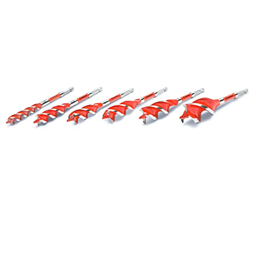 Crescent 6 Piece High Speed Auger Set - 6.25\" | CDSASET-6 - Thumbnail 2