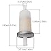 Strongthium 49019-1055 Fuel Gas Filter 5/16