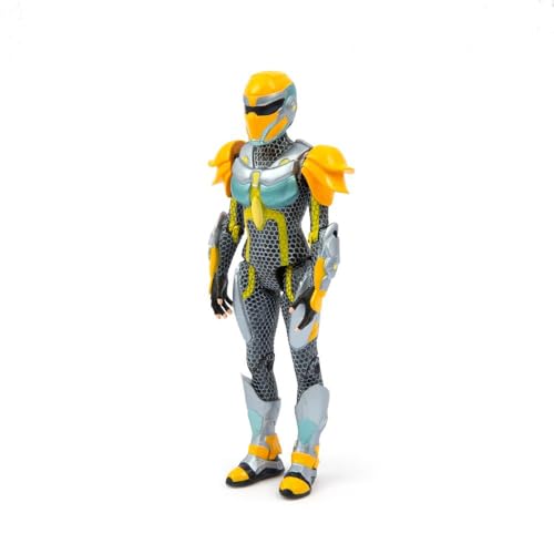 GORMITI THE NEW ERA, Scion of the Air Clan Skye Action Figure, 15cm Articulated Character with Silver Effect Armour - Image 3