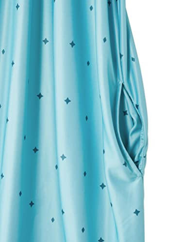 Image of AmeriMark Casual Women's Patio Muumuu House Dress Loose Comfortable Short Sleeve Sun Dress Lounger Gown Sleepwear for Ladies