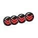ZJYFFF Cache Moyeux pour Citroen ami Xsara Picasso Berlingo C1 C2 C3 C4 C5 C6 C8 DS Cactus Aircross Cache Roue, 4 pièces Capuchons Centre Roue, Emblème Badge de Jantes de Forme, Hub Caps Cover, 56mm