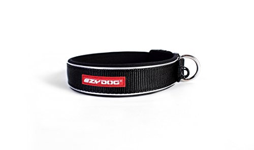 EZYDOG(イージードッグ) 首輪 [正規代理店品] ネオカラー ブラック 大型犬用 L サイズ