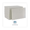 Boardwalk BWK198 Light Duty Scour Pad, White, 6 x 9 (Case of 20)