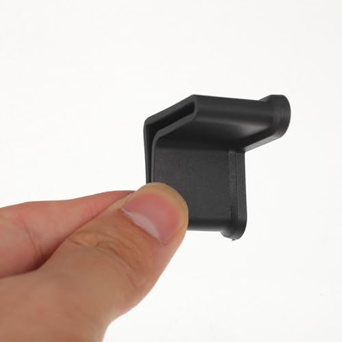 Protectores de goma negra en L para patas de muebles, 50 piezas 5