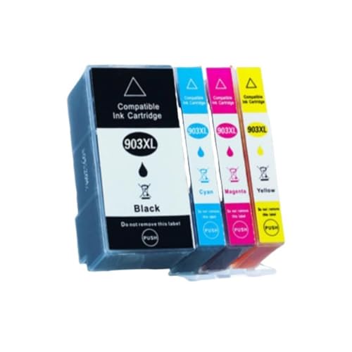 Cartouche d'encre HP903 903XL haute précision pour impression nette sur OfficeJet Pro 6950 6960