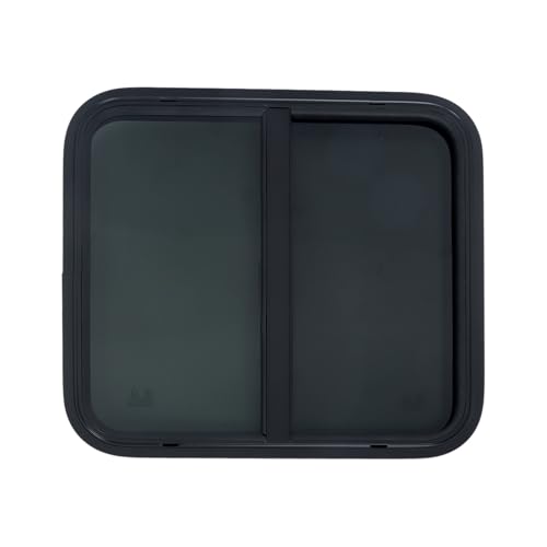 GXYWADY RV Horizontal Slide Window 24 x 22 Inch Replacement for All RV Types Installation Opening Size 600 x 550MM