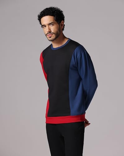 Image of INKKR Men's Full Sleeve Solid Sweatshirt (280 GSM)