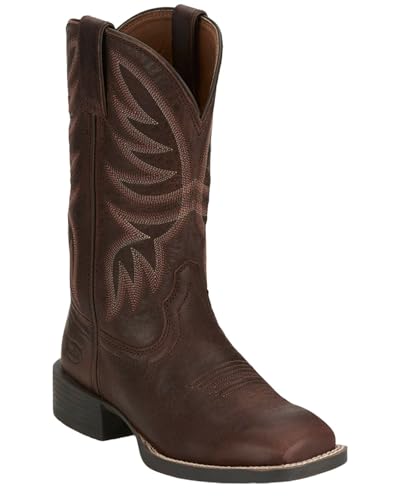 Justin Women's Demeter Western Boot Broad Square Toe - SE2803 8 1/2 M US Brown