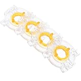 VERDANVERSE 4個 ジョイスティック制限ゲート 八角形プラスチックリストリクターリング サンワ互換 ゲーム機アクセサリー 耐久性高く取り付け簡