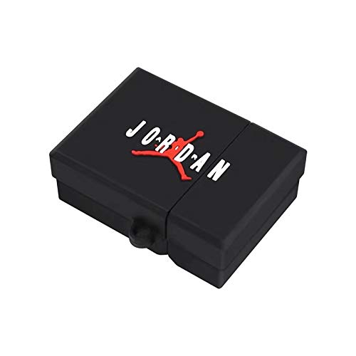 BlossomingLove Compatible with AirPods Case Keychain Full Protective Premium PVC Soft Rubber Silicone
