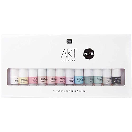 Rico Design Set di Colori a guazzo 12 ml