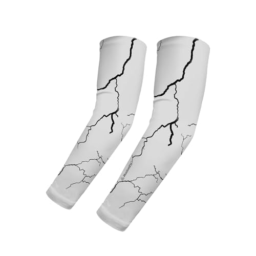 Image of Autofy Active-Fit 240 GSM Printed Outdoor Indoor Use Unisex Arm Sleeves with UV Tan Protection & Compression Cooling Effect for Men Women Kids