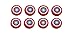 Tennis Dampener Star Design (2) Pack