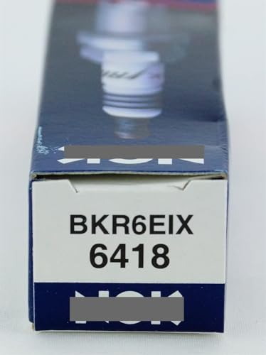 Bujía de iridio BKR6EIX evita tirones de motor con este kit de 4 piezas nuevas 3