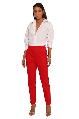 Petal & Pup Women's Martina Pant, Red