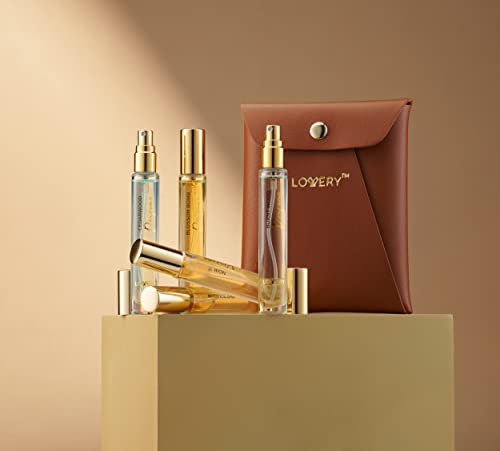 Unisex Mini Perfumes For Women Perfume Gift Set, Fragrance For Men Cologne - 5 Assorted Woody Floral Women's Fragrances & Men's Fragrances Perfume Set, 10Ml Large Bottle Samples Eau De Toilette Parfum #TOP6