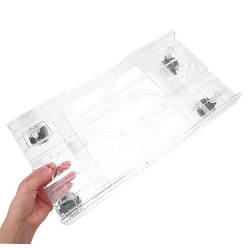 Soporte móvil para CPU con ruedas, carrito ajustable para torre de computadora de escritorio, soporte móvil para CPU para uso en alfombra, ideal para oficina en casa miniatura 3