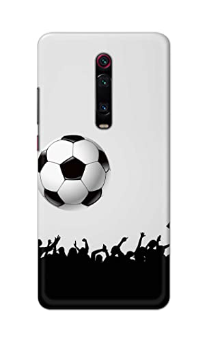 Image of Printed Hard Back Cover Case for Mi Redmi K20 | Redmi K20 Pro Back Cover (Football Icon) -702