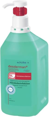 5x 1000 ml Schülke Desderman Hyclick Händedesinfektionsmittel Desinfektionsmittel