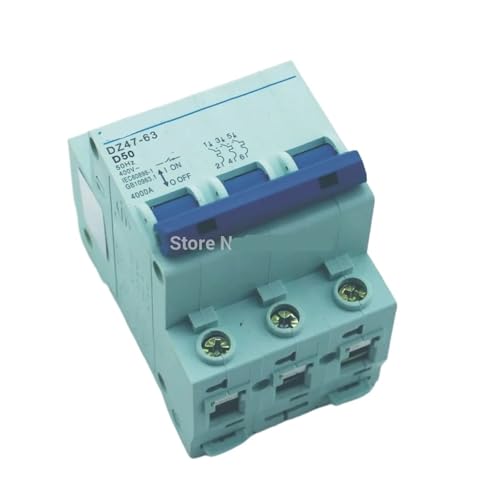 Disjoncteur 3P 50A courbe D protège vos moteurs contre les surcharges 415V