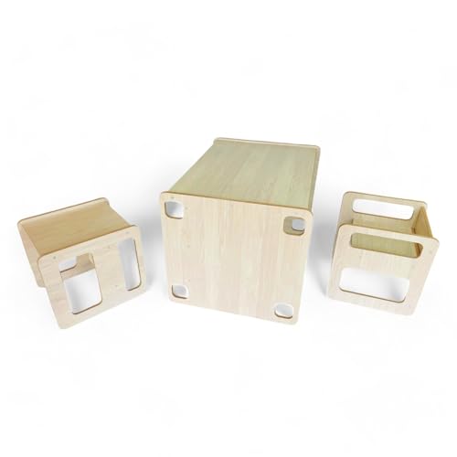 Table enfant avec 2 chaises espace de rangement ensemble table intérieur