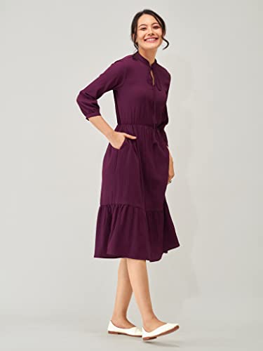 Image of AASK Women Fit and Flare Dress