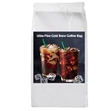 1 Pack Cold Brew Coffee Bag,120 Micro Food Grade Nylon Ultra Fine Mesh, 8.6x5 inch Reusable Cold Brew Coffee Filter with Seamless Bottom, Coffee Maker