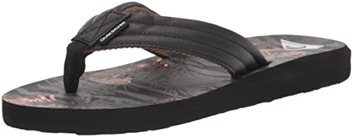 Quiksilver Men's Carver Print Flip Flop Sandals