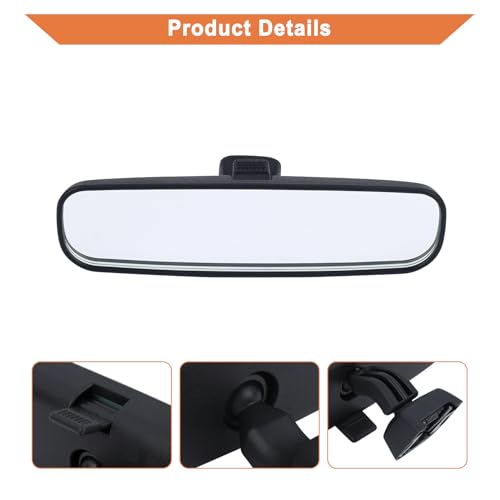 Interior Rear View Mirror(1PCS).Compatible with Toyota RAV4 2004-2015, Yaris 2006-2016, Prius 2011-2019.Replaces Part # 87810-52041. - Thumbnail 5
