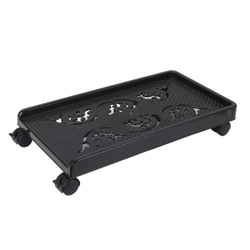 Soporte para CPU bajo escritorio con 4 ruedas giratorias para torre de PC miniatura 2