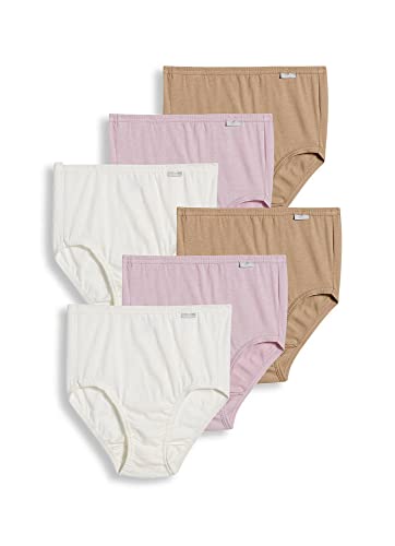 Image of Jockey Women's Underwear 100% Cotton Elance Brief - 6 Pack