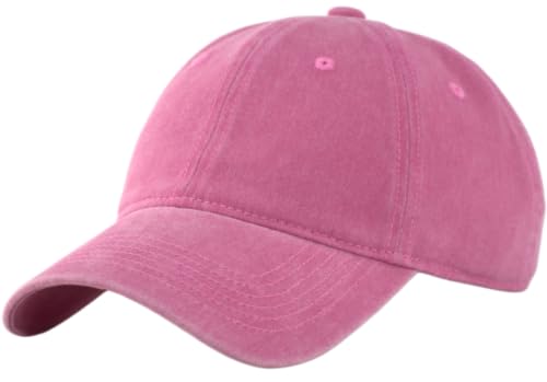Image of TSSGBL Vintage Cotton Washed Baseball Cap S to XXL Unstructured Low Profile Adjustable Distressed Dad Hat for Men Women