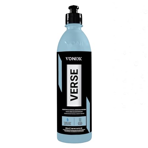 Vonixx Verse Automotive Surface Protector | Multipurpose Car Dressing for Plastic and Rubber | Restore and Protect Interior & Exterior Surfaces | Concentrated | Water Based | 16.9 fl oz (500 ml)