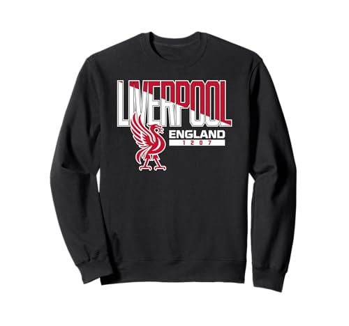 Liverpool England Est. 1207 Split Font Sweatshirt